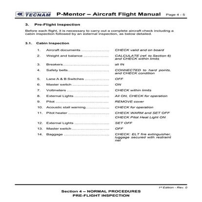 172 Preflight Checklist | PDF