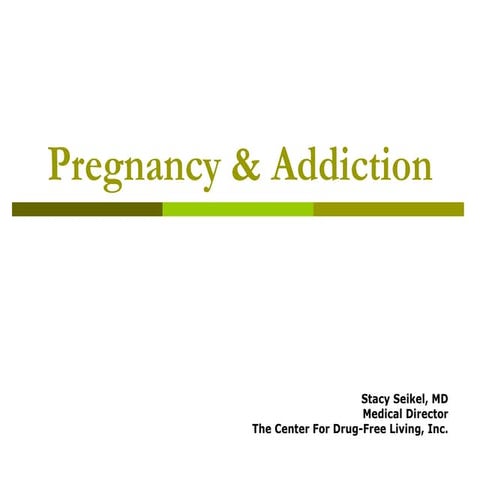 Pregnancy & Addiction 2011 - Revision 2