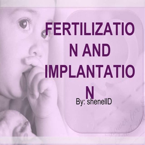 fertilization and pregnancy 1