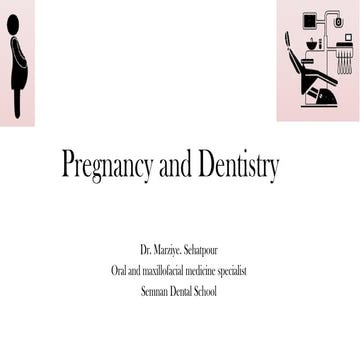 Pregnancy and dentistry