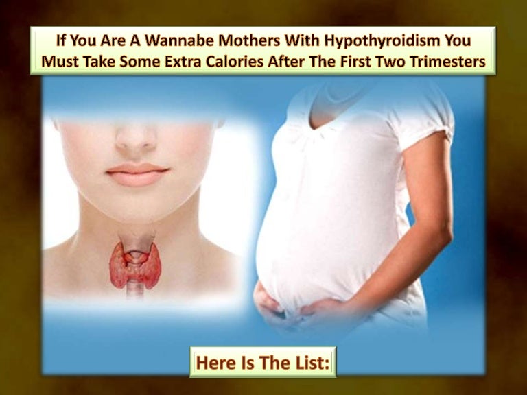 Pregnancy diet while you are having hypothyroidism
