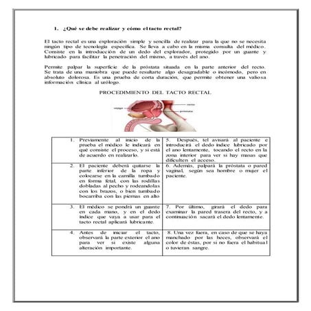 Examen rectal | PPT
