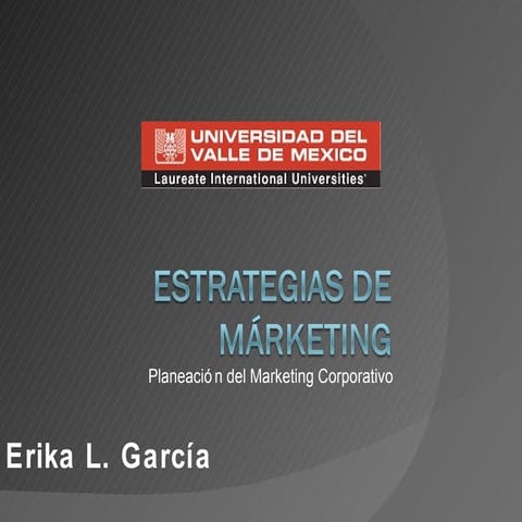 Planeamiento Estratégico De Marketing | PPTX