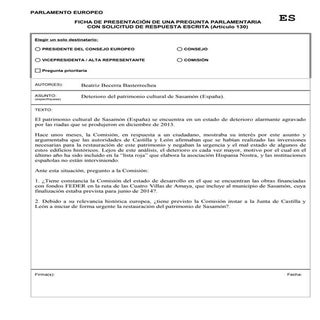 UPyD pregunta por el patrimonio his...