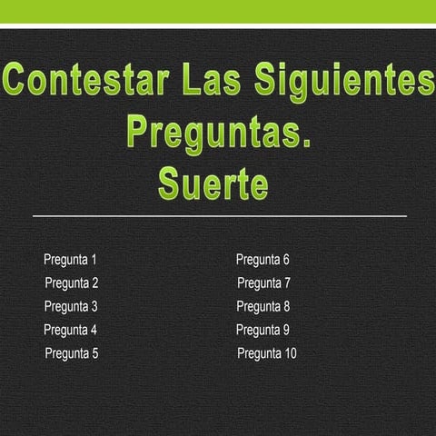 Preguntas con hipervinculo terminado