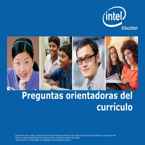 Preguntas del curriculo