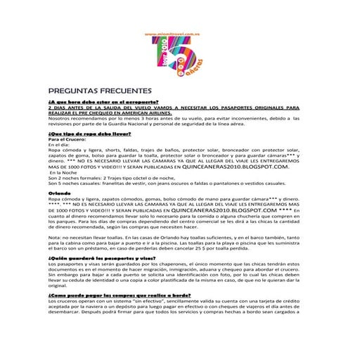 Preguntas frecuentes 2010
