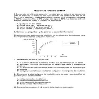 Preguntas Icfes De QuíMica