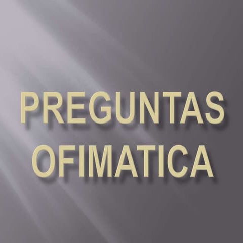 Sopa de letras informatica | DOCX