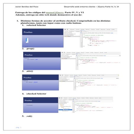 Introducción a jQuery (Parte 4, 5, 6)