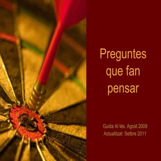 Preguntes que fan pensar 