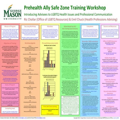 Prehealth ally safe zone training