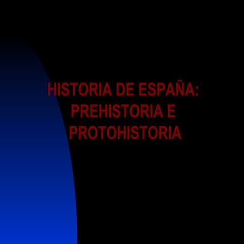Prehistoria España