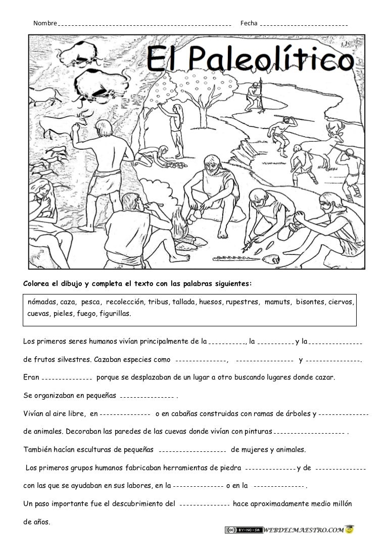 Prehistoria para niños