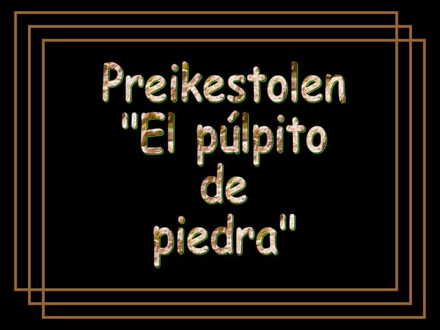 Preikestolen el Púlpito de Piedra