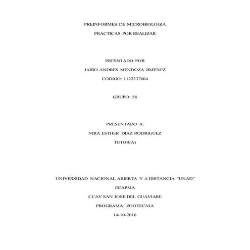 Preinformess micro biologia