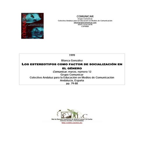 Prejuicios y estereotipos de género | PDF
