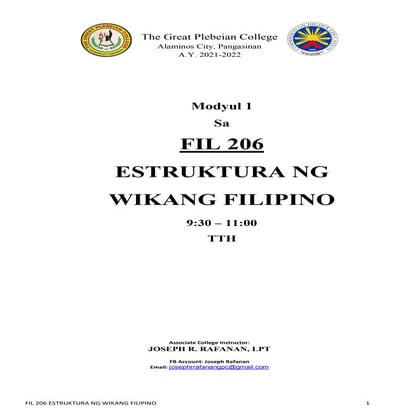 PRELIM --FIL 206 ESTRUKTURA NG WIKANG FILIPINO.pdf