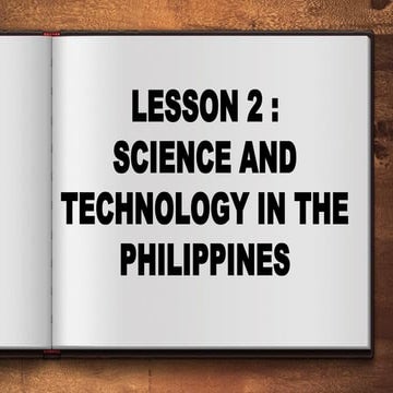 PRELIM -S-T-S- IN-THE-PHILIPPINES. presentation
