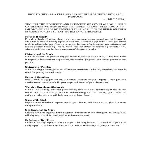 PRELIMINARY SYNOPSIS OF A FILMS ACTION visual data 3