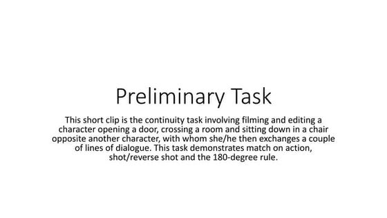 Filming techniques | PPT