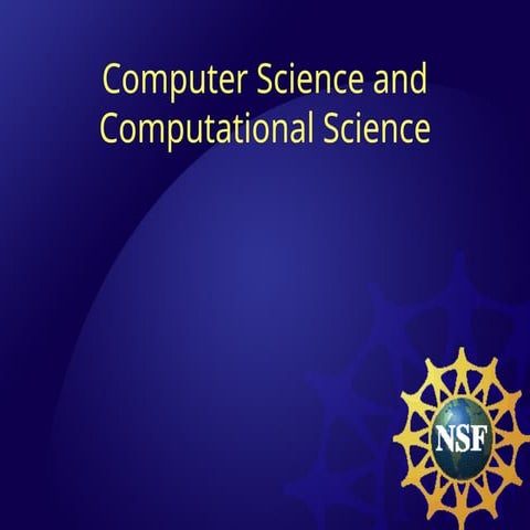 Bridging Computer Science and Computational Science: Challenges and ...