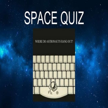 Space Quiz Prelims