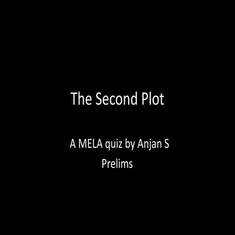 Prelims,The Second Plot- Chakra View 2016