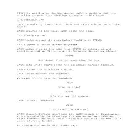 Prelim screenplay