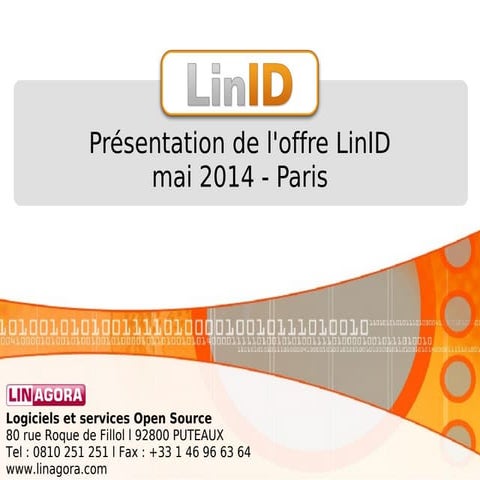 Présentation offre LINID