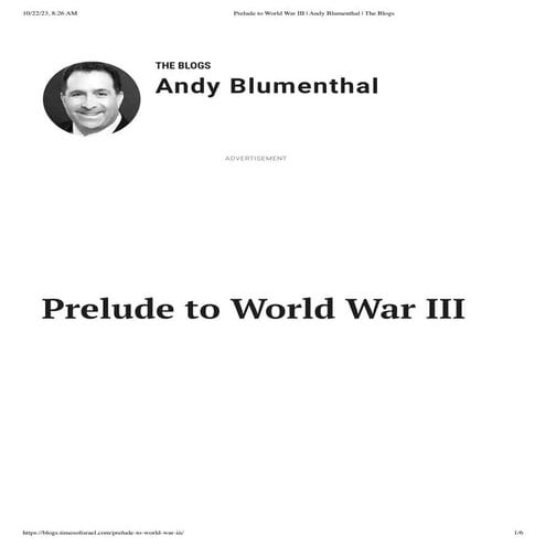 Prelude to World War III.pdf