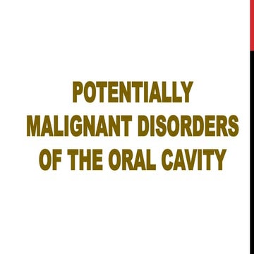 premalignant lesions& conditions.pptx