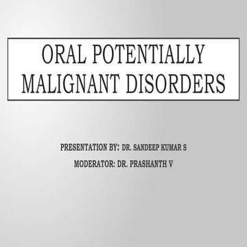 premalignant lesions copy.pptx by Dr Sandeep Kumar S