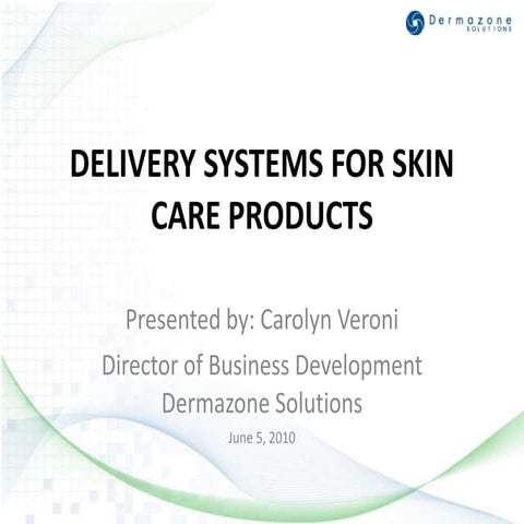 Cosmetic Product Development using Nano Technology - FoodResearchLab | PPTX