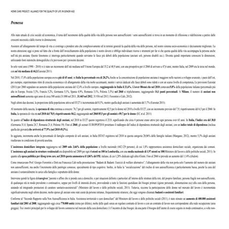 Premessa home care project