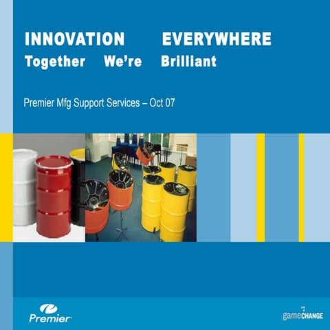 Innovation Everywhere For Manufacturing + Services