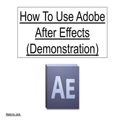 After Effects