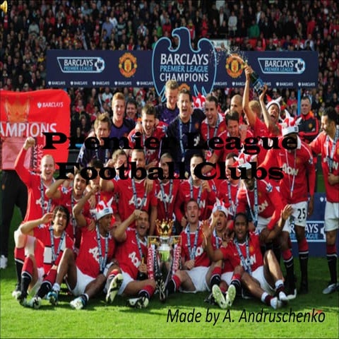 Premier league presentation