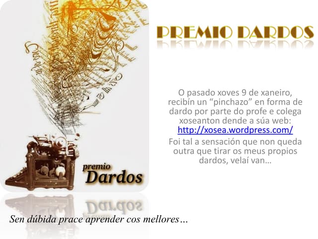 Premio dardos 2013 2014