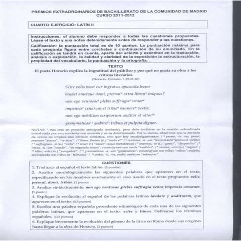 Premio extraor. bach. cam