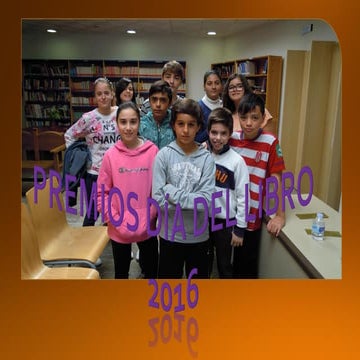 Premios dia del libro 2016