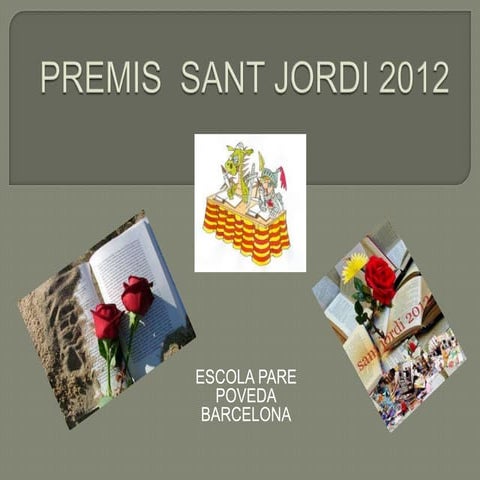 Premis  sant jordi 2012