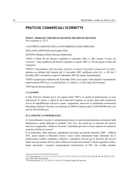 Mediaset Premium, multa dell'Antitrust per ritardi e ...