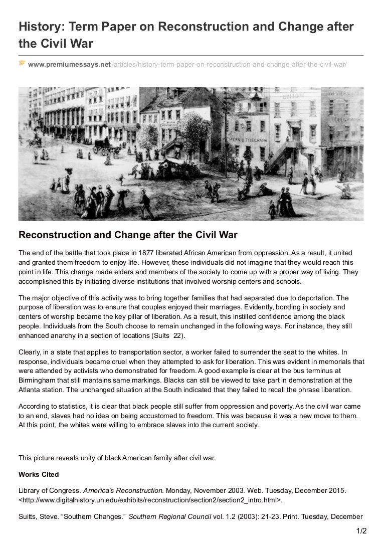 Essay about the war