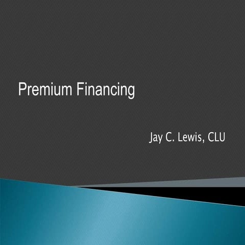 Premium Financing | POTX