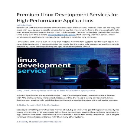 Premium Linux Development Services for High.pdf