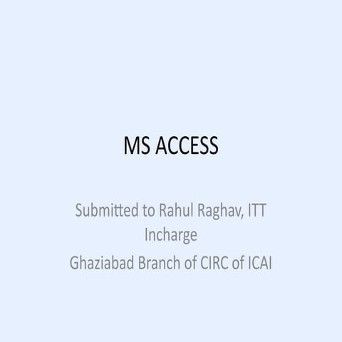 (CRUD) How To Connect To Microsoft Access Database Insert Update Delete ...