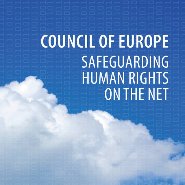 Council of Europe - Safeguarding Human Rights on the Net (2016)