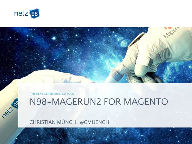 Magento 2 Seminar - Christian Muench - Magerun2