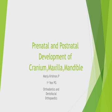 Prenatal and Postnatal_Rev-C.pptx in orthodontics